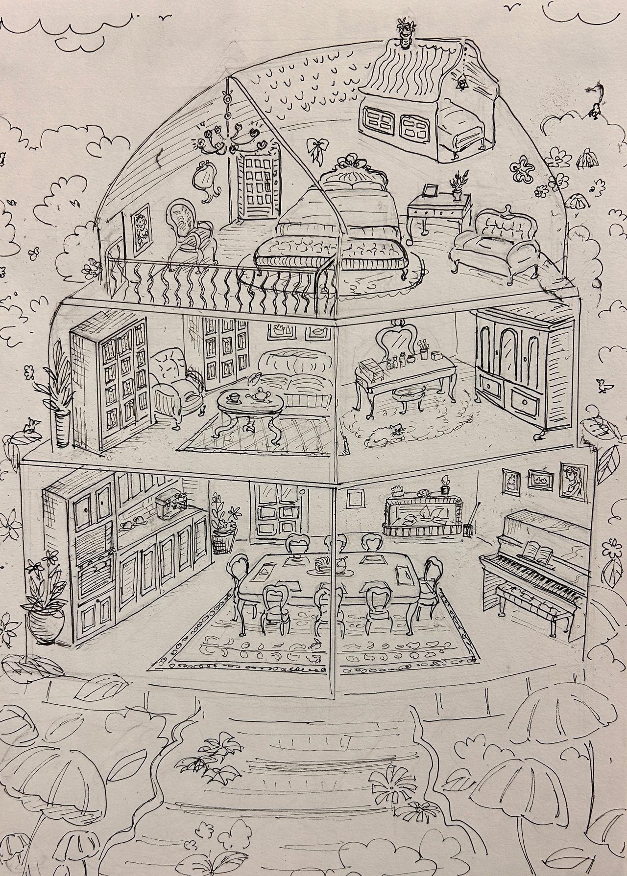Intricate Interiors — class photo