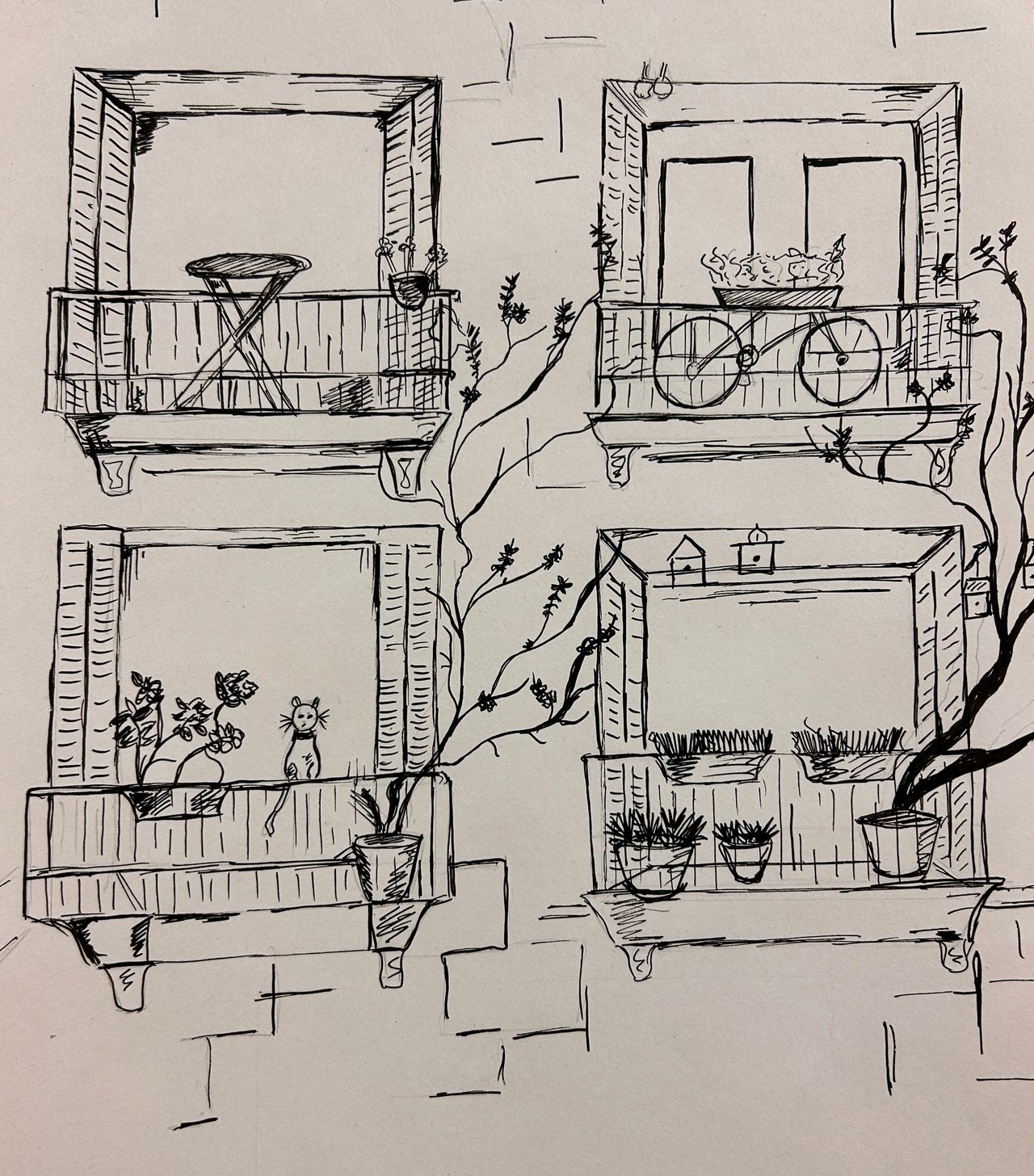 Intricate Interiors — class photo