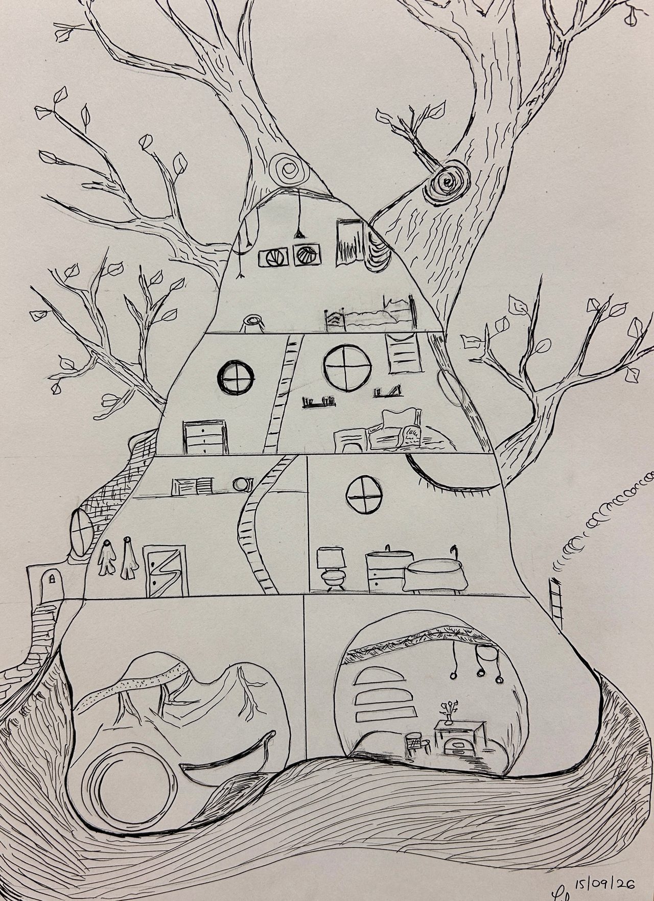 Intricate Interiors — class photo