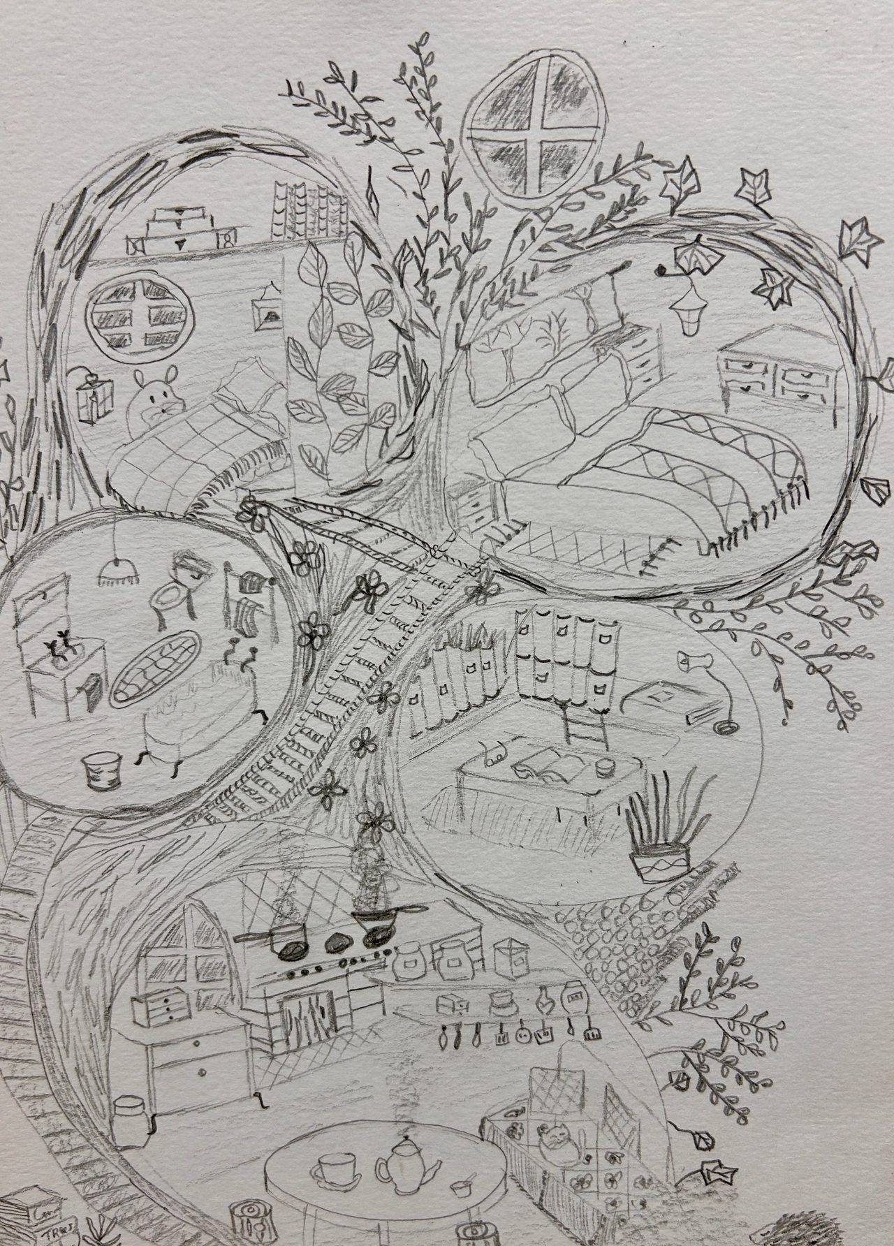 Intricate Interiors — class photo