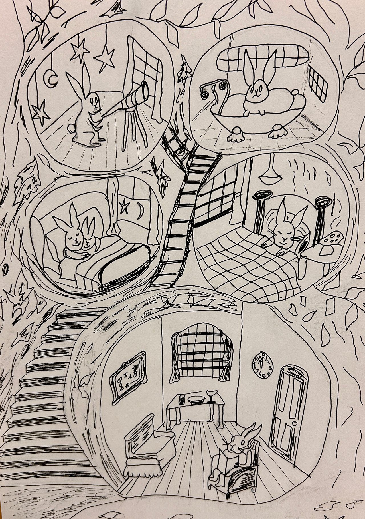 Intricate Interiors — class photo