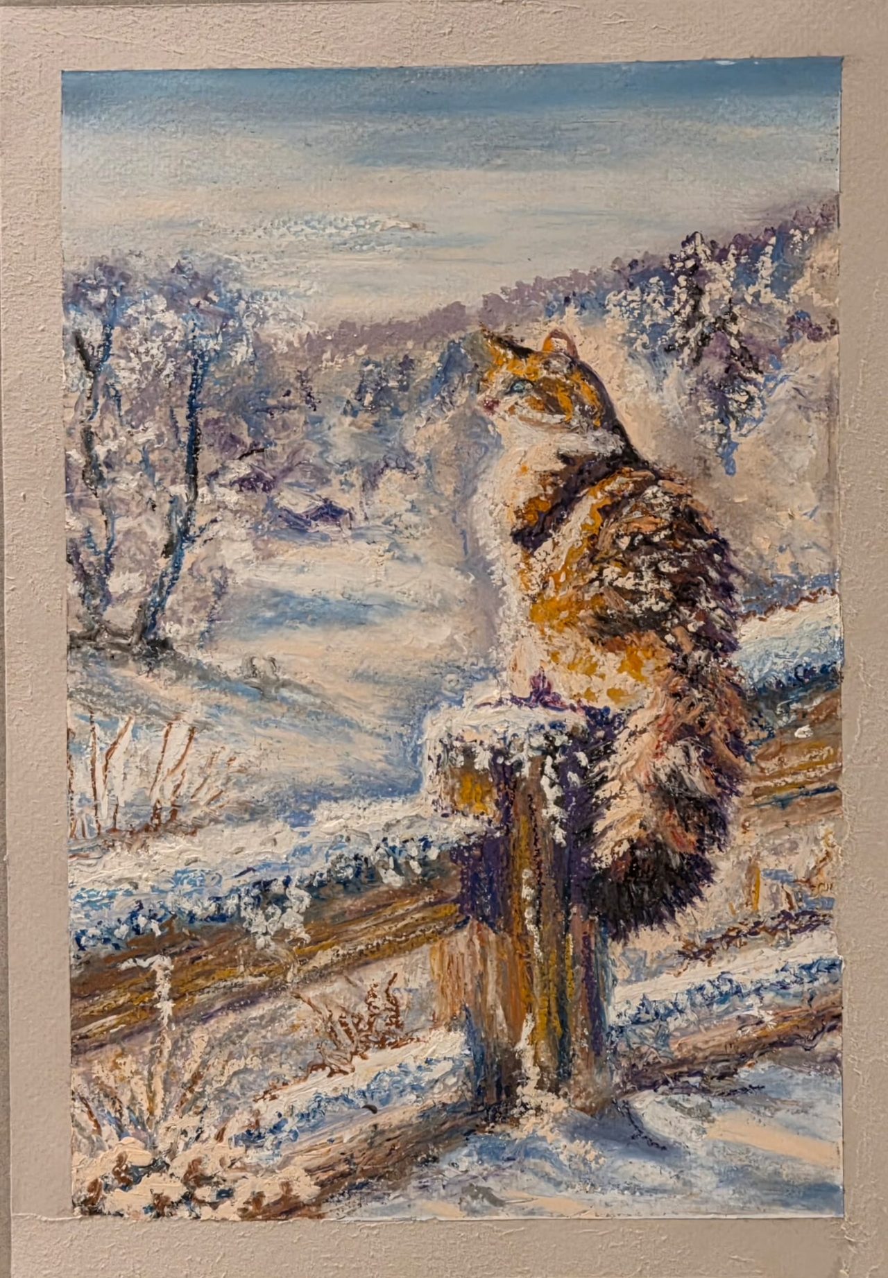 Still and Snowy Countryside — class photo