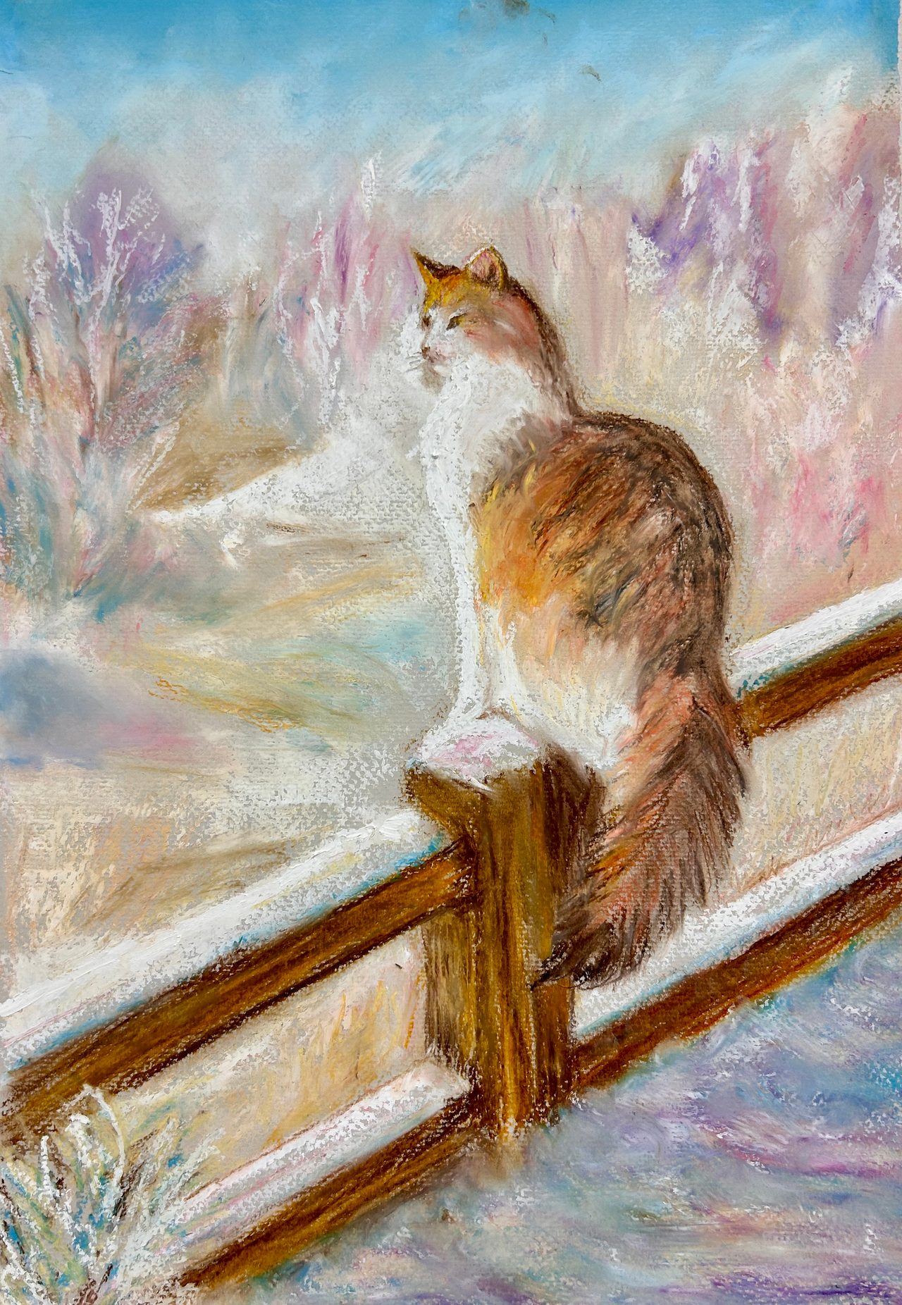 Still and Snowy Countryside — class photo