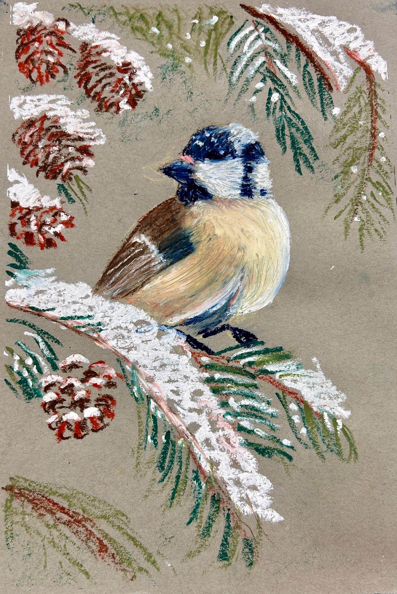 Still and Snowy Countryside — class photo