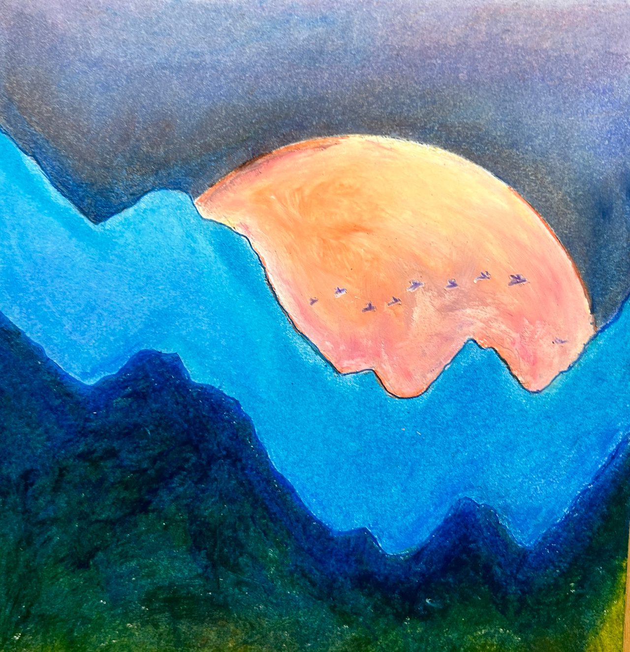 Night Glow — class photo