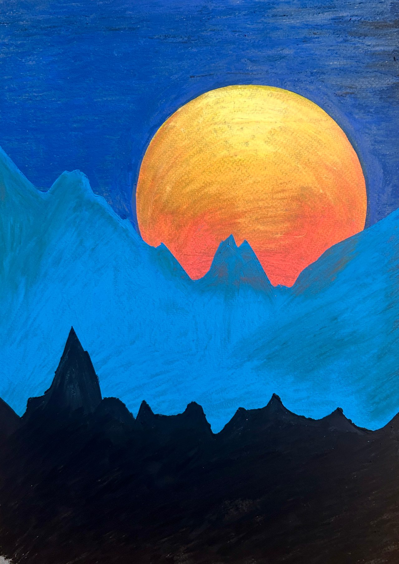 Night Glow — class photo