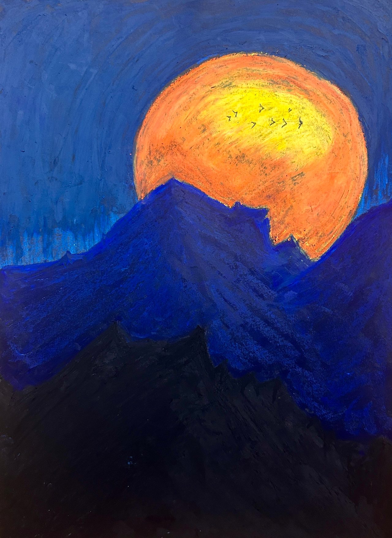 Night Glow — class photo