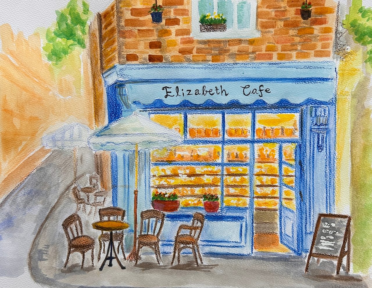 Urban Sketches — class photo