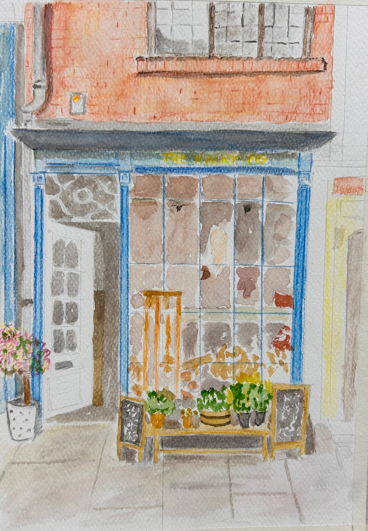 Urban Sketches — class photo