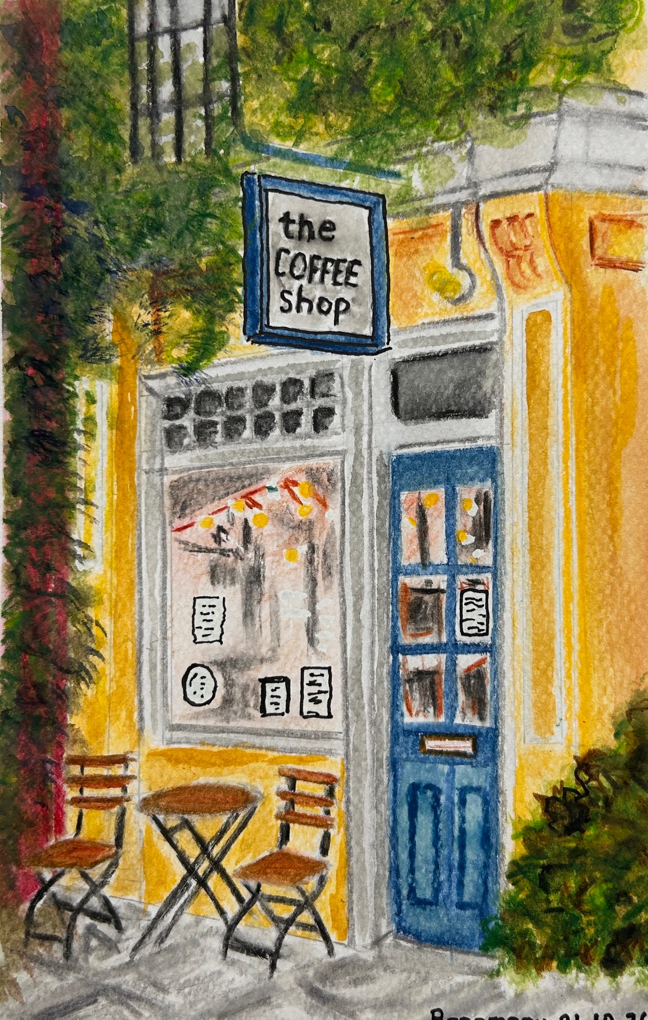 Urban Sketches — class photo