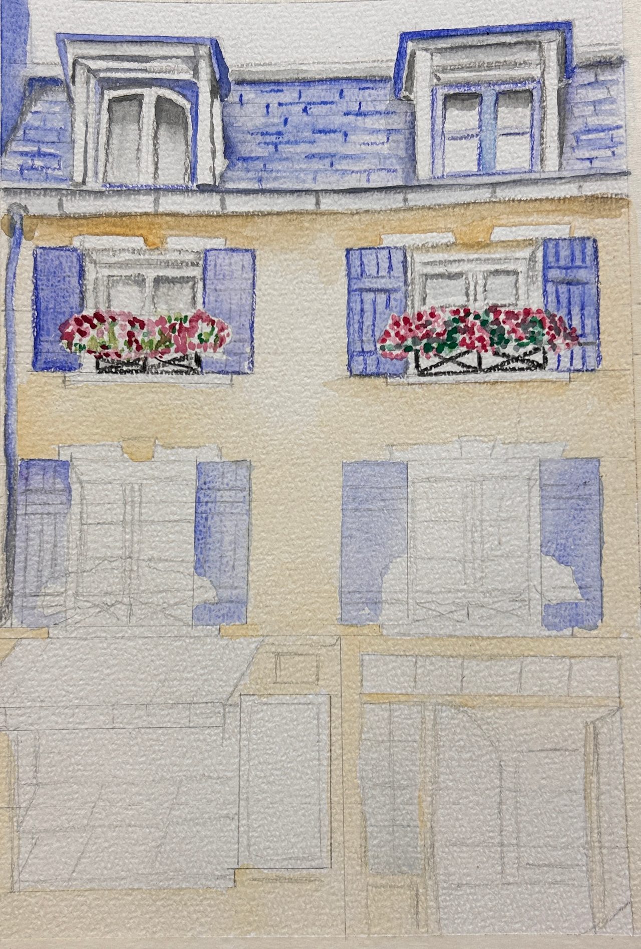 Urban Sketches — class photo