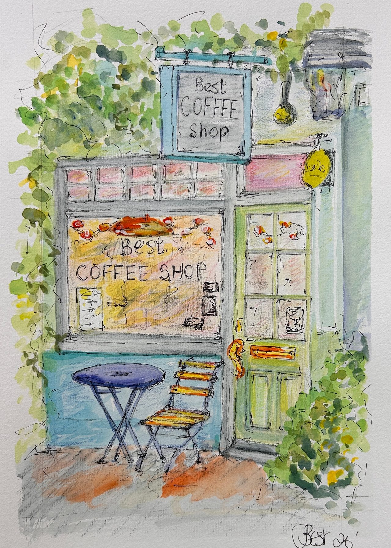 Urban Sketches — class photo
